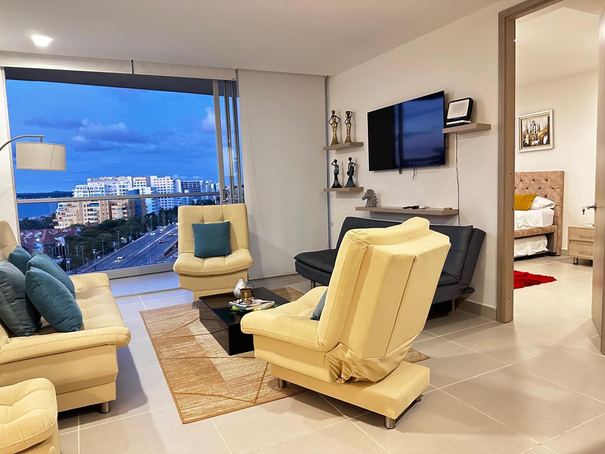 Premium Hub Vista Al Mar 1303 Daire Cartagena Dış mekan fotoğraf